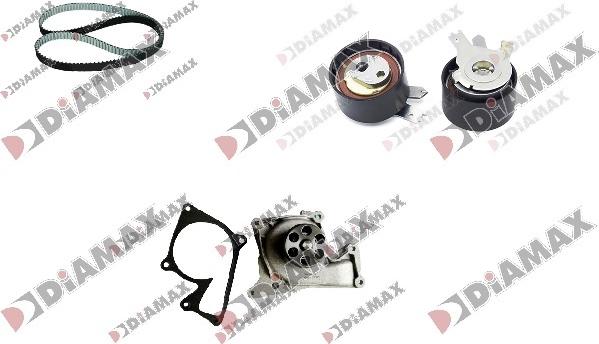 Diamax A6028WP - Pompe à eau + kit de courroie de distribution cwaw.fr