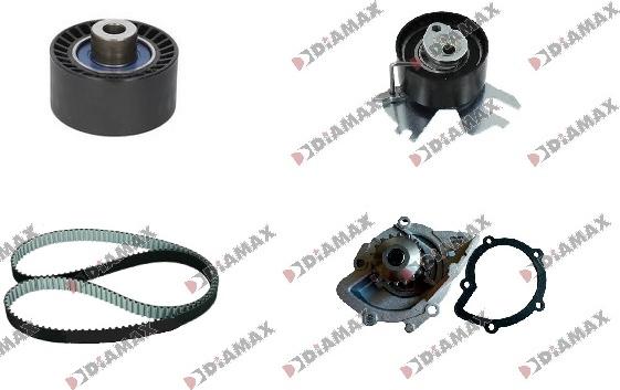 Diamax A6075WP - Pompe à eau + kit de courroie de distribution cwaw.fr