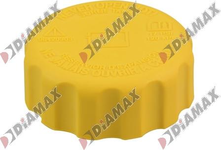 Diamax AD07006 - Bouchon, réservoir de liquide de refroidissement cwaw.fr