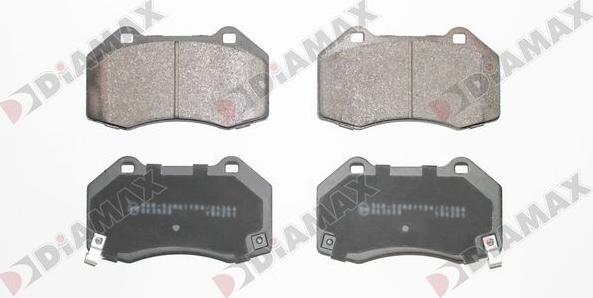 Diamax N09949 - Kit de plaquettes de frein, frein à disque cwaw.fr