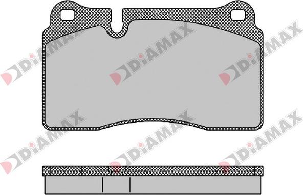 Diamax N09426 - Kit de plaquettes de frein, frein à disque cwaw.fr