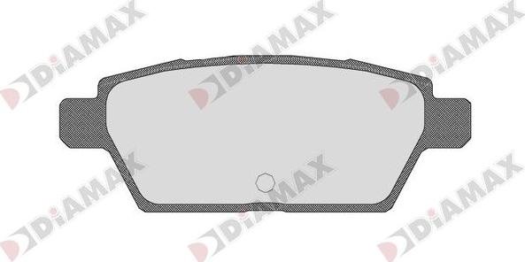 Diamax N09690 - Kit de plaquettes de frein, frein à disque cwaw.fr