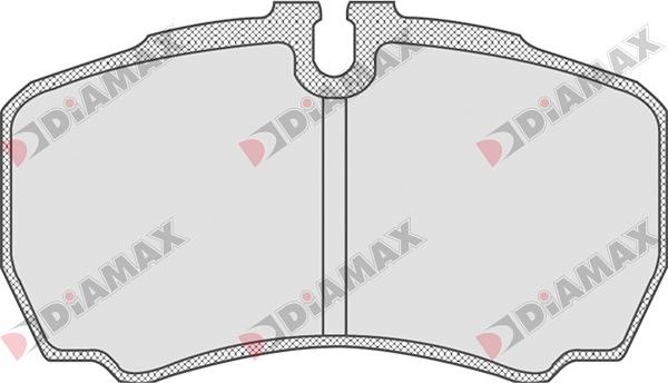 Diamax N09036 - Kit de plaquettes de frein, frein à disque cwaw.fr