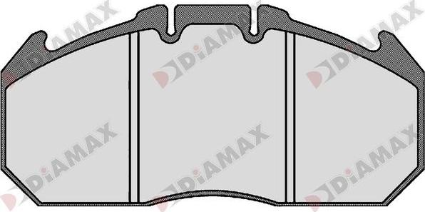 Diamax N09031 - Kit de plaquettes de frein, frein à disque cwaw.fr