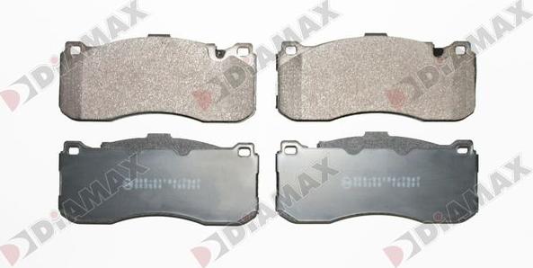 Diamax N09886 - Kit de plaquettes de frein, frein à disque cwaw.fr