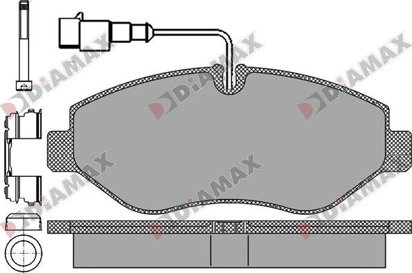 HELLA C9005 - Kit de plaquettes de frein, frein à disque cwaw.fr