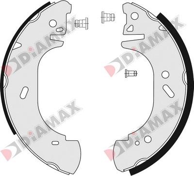 Diamax N01043 - Jeu de mâchoires de frein cwaw.fr