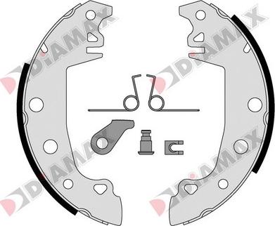 Diamax N01065 - Jeu de mâchoires de frein cwaw.fr