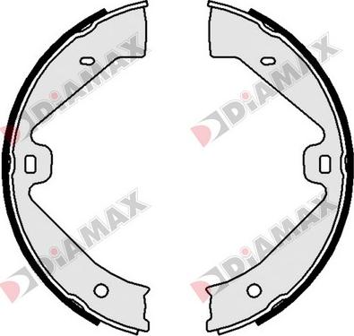 Diamax N01167 - Jeu de mâchoires de frein, frein de stationnement cwaw.fr