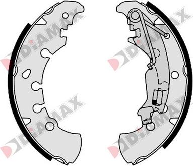 Diamax N01356 - Jeu de mâchoires de frein cwaw.fr