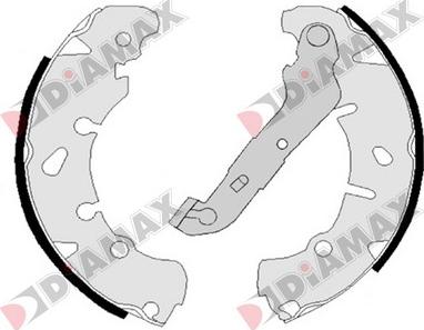 Diamax N01314 - Jeu de mâchoires de frein cwaw.fr