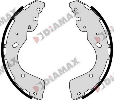 Diamax N01386 - Jeu de mâchoires de frein cwaw.fr