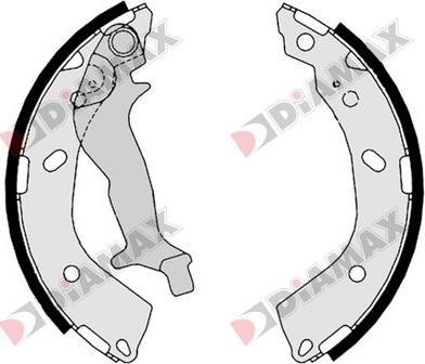 Diamax N01336 - Jeu de mâchoires de frein cwaw.fr