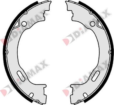 Diamax N01333 - Jeu de mâchoires de frein, frein de stationnement cwaw.fr