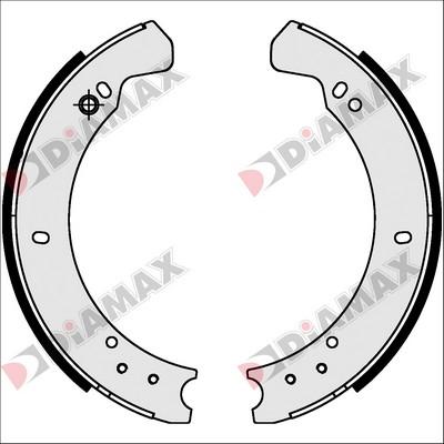 Diamax N01252 - Jeu de mâchoires de frein cwaw.fr