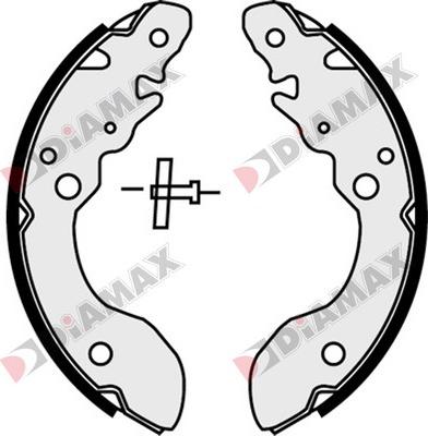 Diamax N01285 - Jeu de mâchoires de frein cwaw.fr