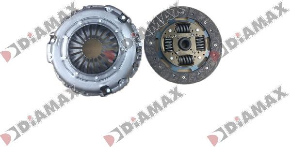 Diamax T5063K2 - Kit d'embrayage cwaw.fr