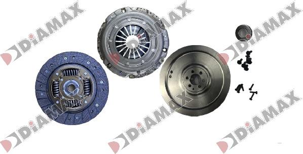 Diamax T5009K4 - Kit d'embrayage cwaw.fr