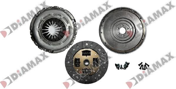 Diamax T5007K3 - Kit d'embrayage cwaw.fr