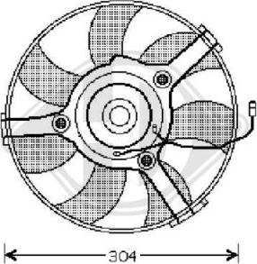 Diederichs 1016101 - Ventilateur, refroidissement du moteur cwaw.fr