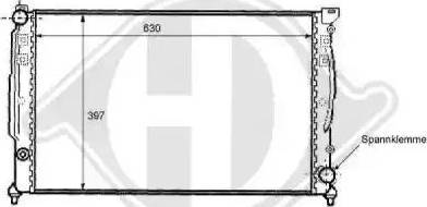 FPS 12 A464-P - Radiateur, refroidissement du moteur cwaw.fr