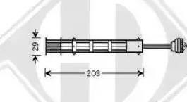 Diederichs 8345402 - Filtre déshydratant, climatisation cwaw.fr