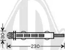 Diederichs 8345608 - Filtre déshydratant, climatisation cwaw.fr