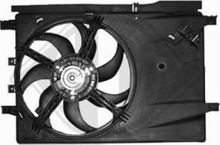 Diederichs 8345610 - Ventilateur, refroidissement du moteur cwaw.fr