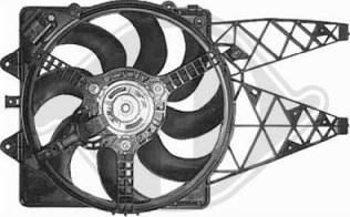 Diederichs 8345613 - Ventilateur, refroidissement du moteur cwaw.fr