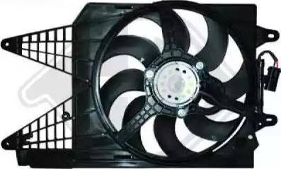 Diederichs 8340501 - Ventilateur, condenseur de climatisation cwaw.fr