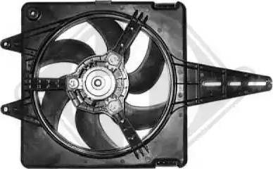 Diederichs 8347502 - Ventilateur, refroidissement du moteur cwaw.fr