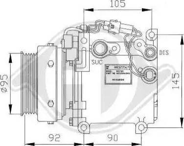 Diederichs 7582400 - Compresseur, climatisation cwaw.fr