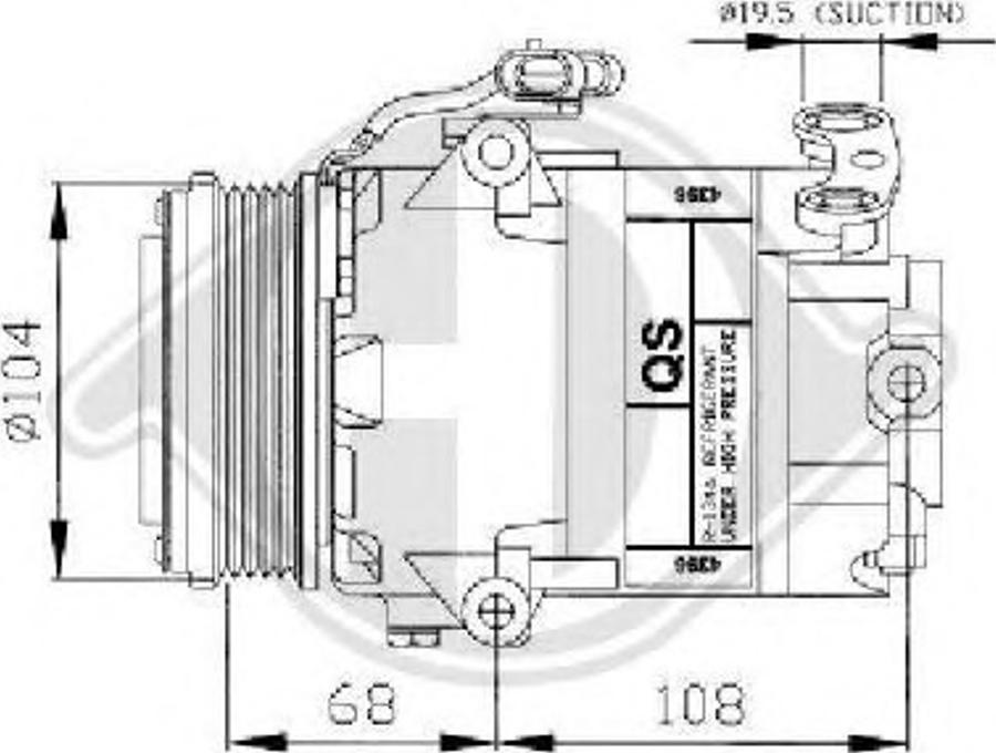 Diederichs 7180500 - Compresseur, climatisation cwaw.fr