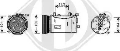 Diederichs 7221200 - Compresseur, climatisation cwaw.fr