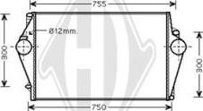 Diederichs DCA1004 - Intercooler, échangeur cwaw.fr