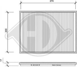 Diederichs DCI0097 - Filtre, air de l'habitacle cwaw.fr