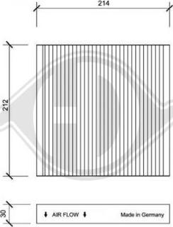 Diederichs DCI0050 - Filtre, air de l'habitacle cwaw.fr