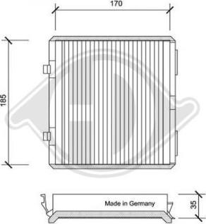 Diederichs DCI0051 - Filtre, air de l'habitacle cwaw.fr