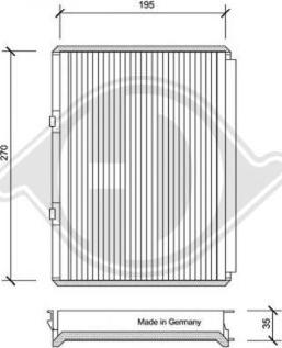 Diederichs DCI0053 - Filtre, air de l'habitacle cwaw.fr