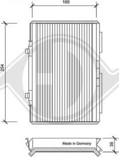 Diederichs DCI0052 - Filtre, air de l'habitacle cwaw.fr