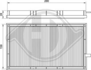 Diederichs DCI0011 - Filtre, air de l'habitacle cwaw.fr