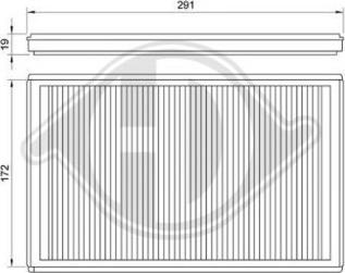 Diederichs DCI0017 - Filtre, air de l'habitacle cwaw.fr