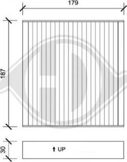 Diederichs DCI0089 - Filtre, air de l'habitacle cwaw.fr