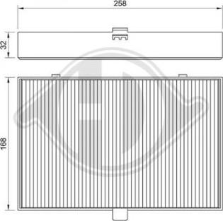 Diederichs DCI0030 - Filtre, air de l'habitacle cwaw.fr