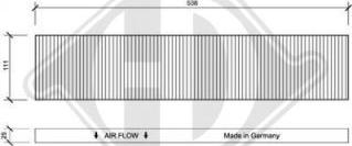 Diederichs DCI0020 - Filtre, air de l'habitacle cwaw.fr