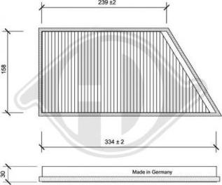 Diederichs DCI0072 - Filtre, air de l'habitacle cwaw.fr