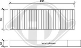 Diederichs DCI0192S - Filtre, air de l'habitacle cwaw.fr