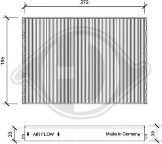 Diederichs DCI0154 - Filtre, air de l'habitacle cwaw.fr