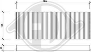 Diederichs DCI0117 - Filtre, air de l'habitacle cwaw.fr