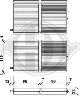 Diederichs DCI0811S - Filtre, air de l'habitacle cwaw.fr